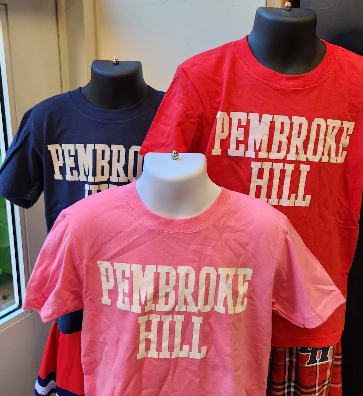 YOUTH T-SHIRT TONI RED/PINK/NAVY 2T-5T