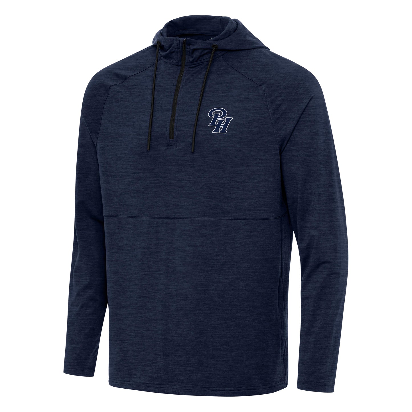 SS ANTIGUA 1/4 ZIP SPIKES NAVY S-3XL