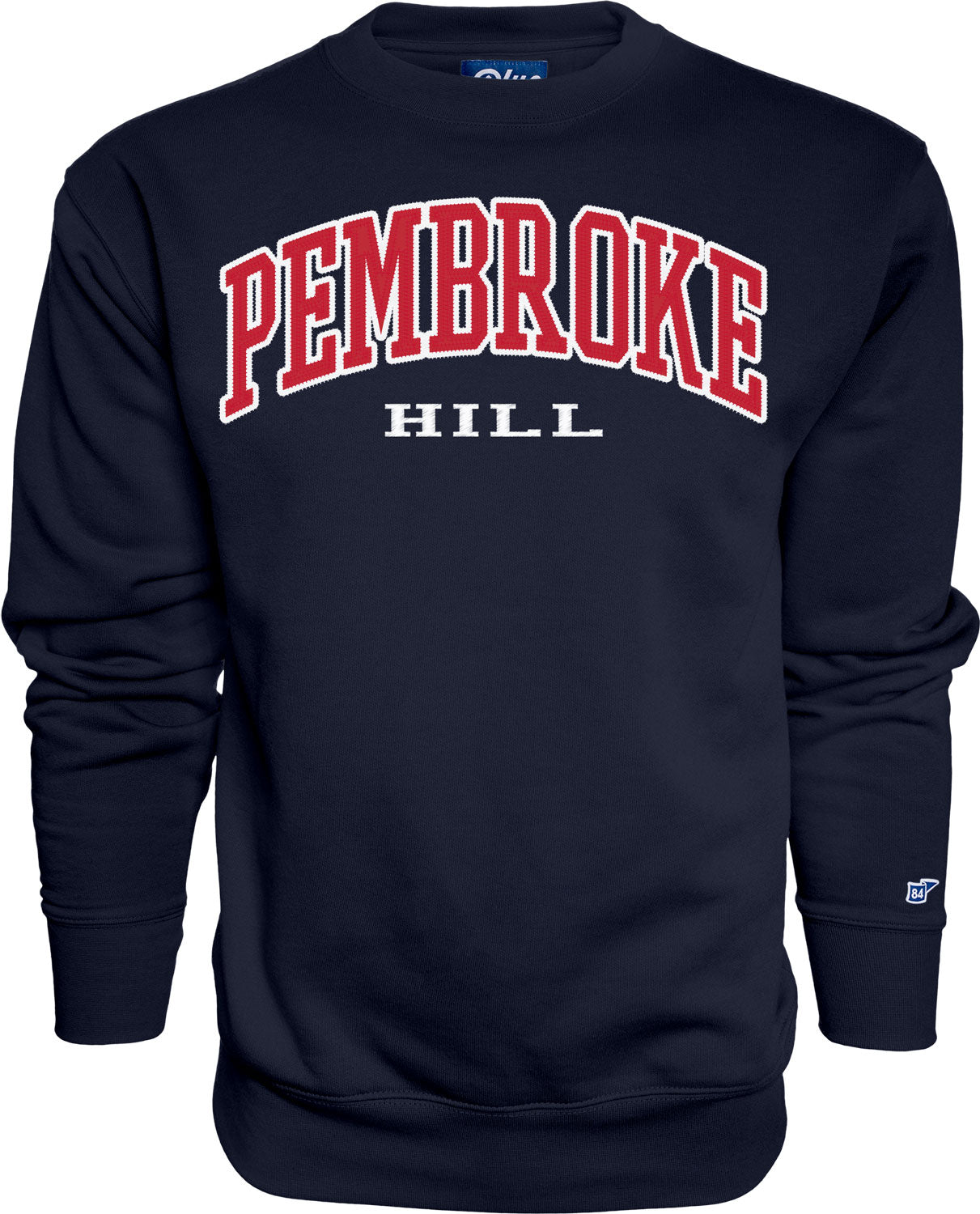 SS CREW B84 TWILL NAVY XS-XXL