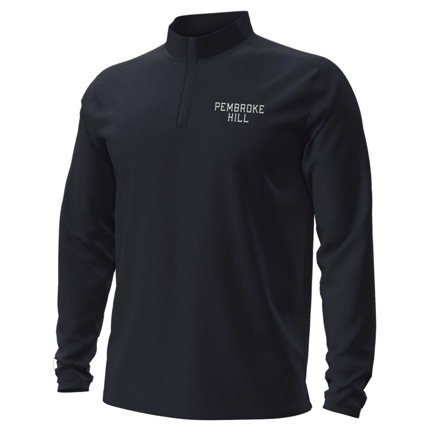 SS 1/4 ZIP UA MOTION BLACK OR RED