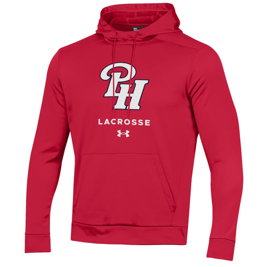 SS HOOD UA RED LACROSSE S-XL