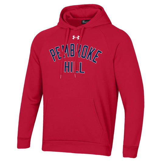 SS HOOD UA ALL DAY RED S