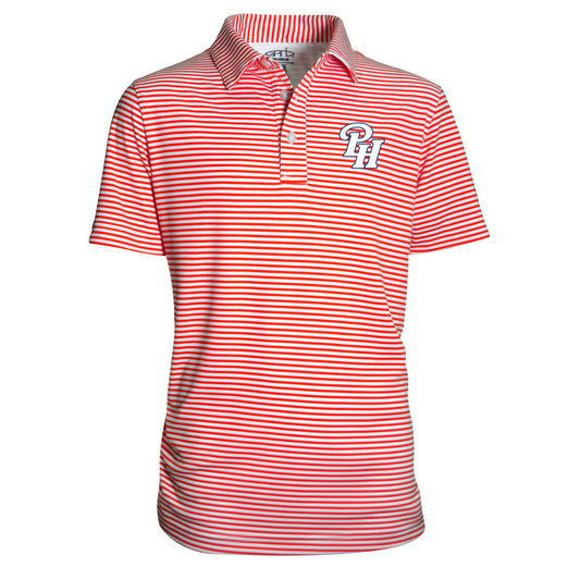 YOUTH POLO CARSON RED 4T-L