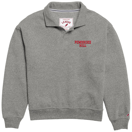 SS WMNS COLLAR GREY S-XL