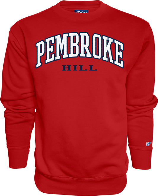 SS CREW B84 TWILL RED XS-XXL