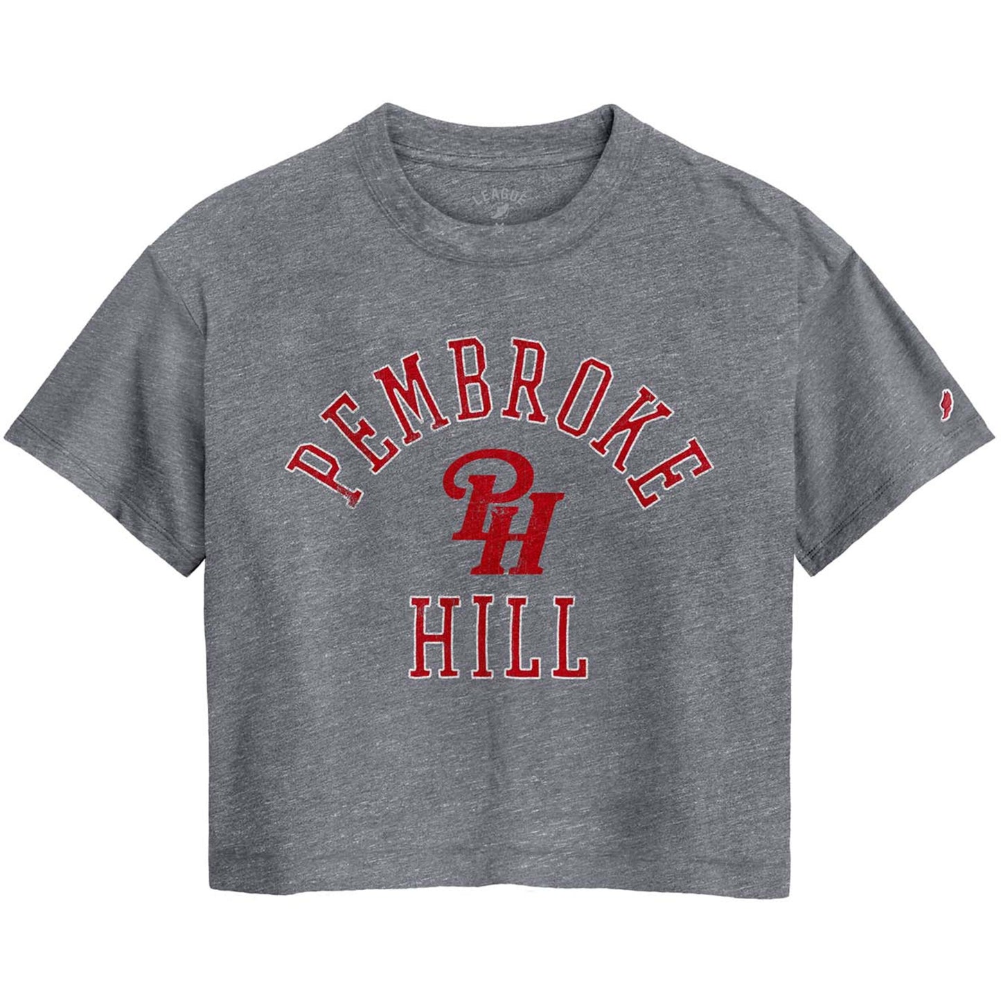 T-SHIRT WMNS LEGACY CROP GRAY S-XL