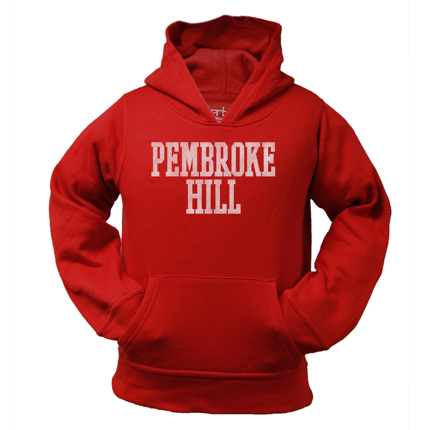 YOUTH HOOD PARKER RED 2T-5T