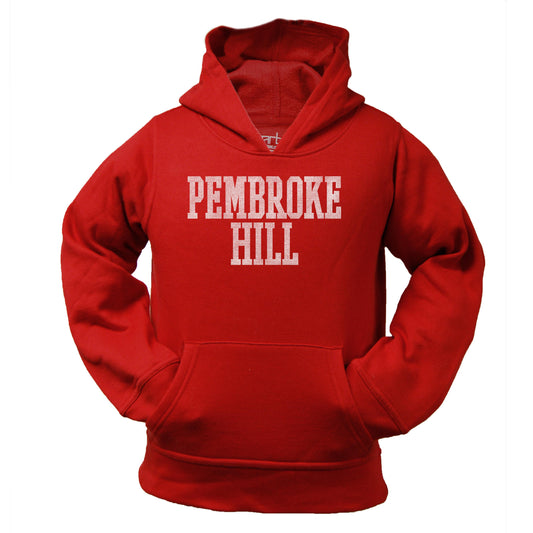 YOUTH HOOD PARKER RED 2T-5T