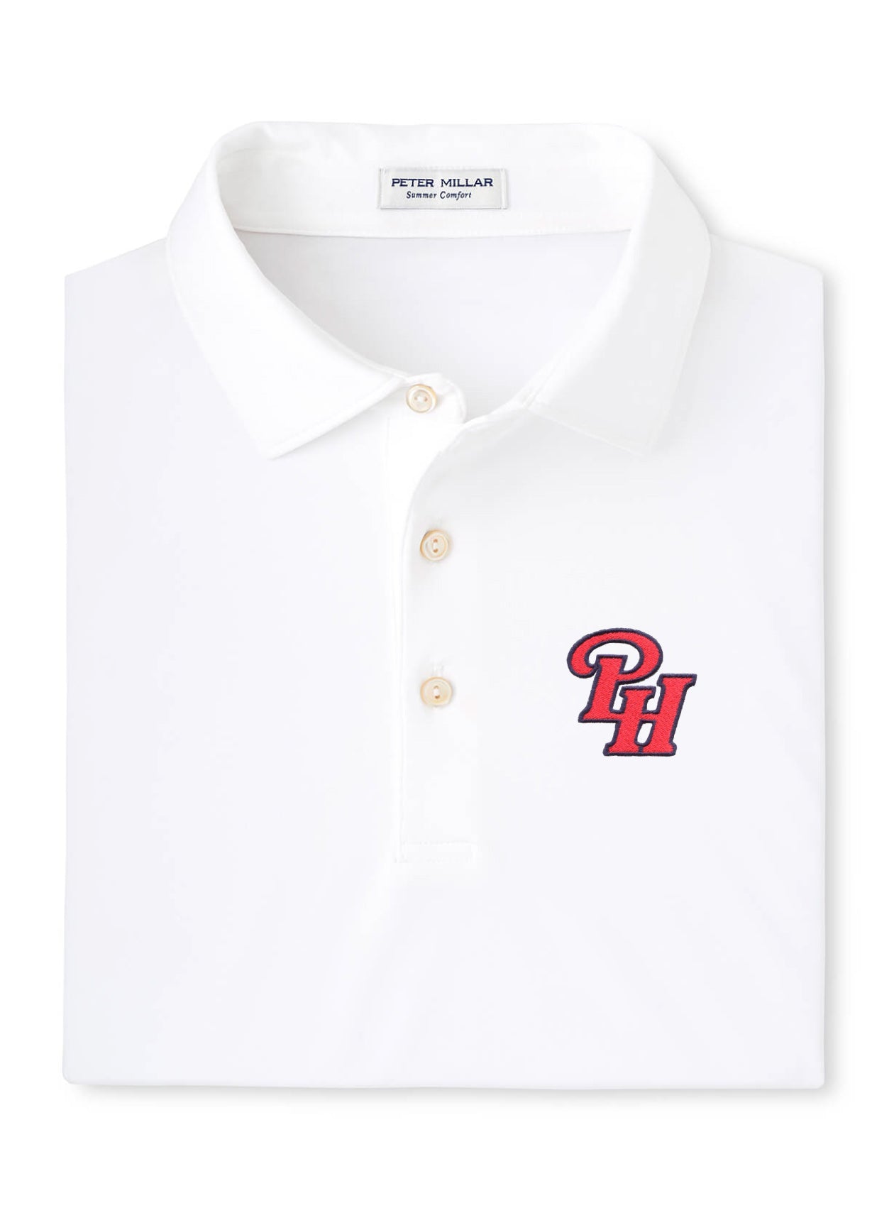 POLO PETER MILLAR WHITE S-XXL