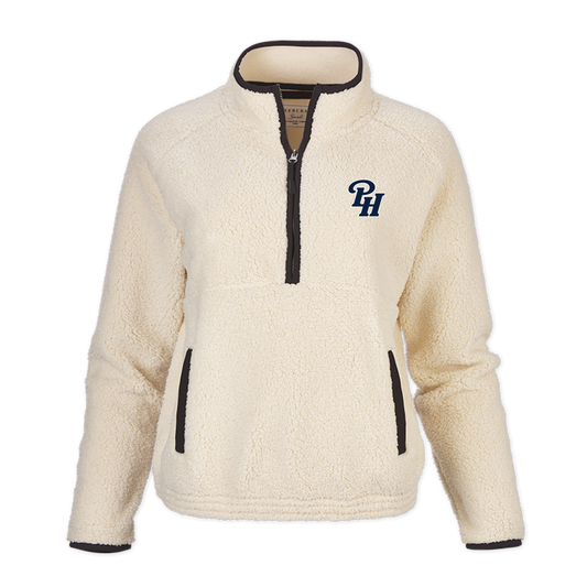 SS 1/2 ZIP EVEREST CREAM XXS-XXL