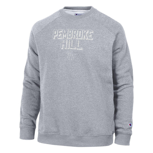 SS CREW CHAMPION  TRUMPH GRAY XS-XXL