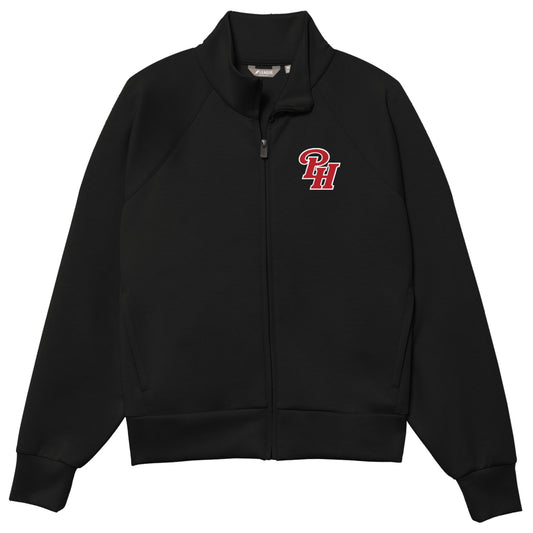 SS WMN FULL ZIP LEGACY BLK S-XL