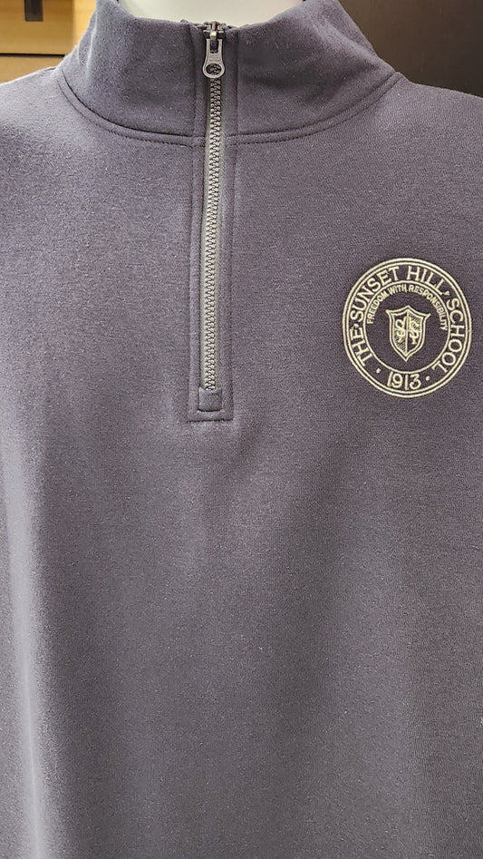 SS 1/4 ZIP SUNSET XS-XXL