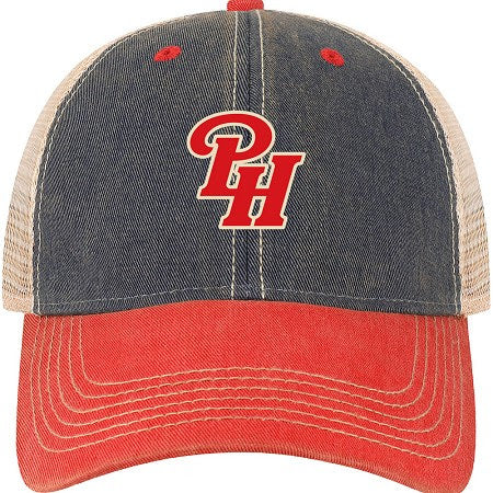 YOUTH HAT TRUCKER RED/BLUE